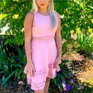 Light pink, good quality